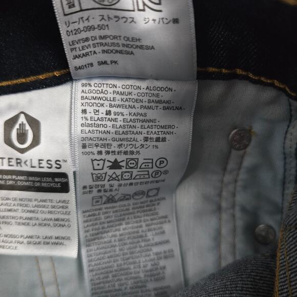 NWT Levi's 541 athletic taper jeans blue 38x28 denim mens 5673 - Picture 10 of 12